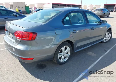 2013 Volkswagen Jetta Hybrid Sel из США, поврежденный, VIN 3VW637AJ5DM263649